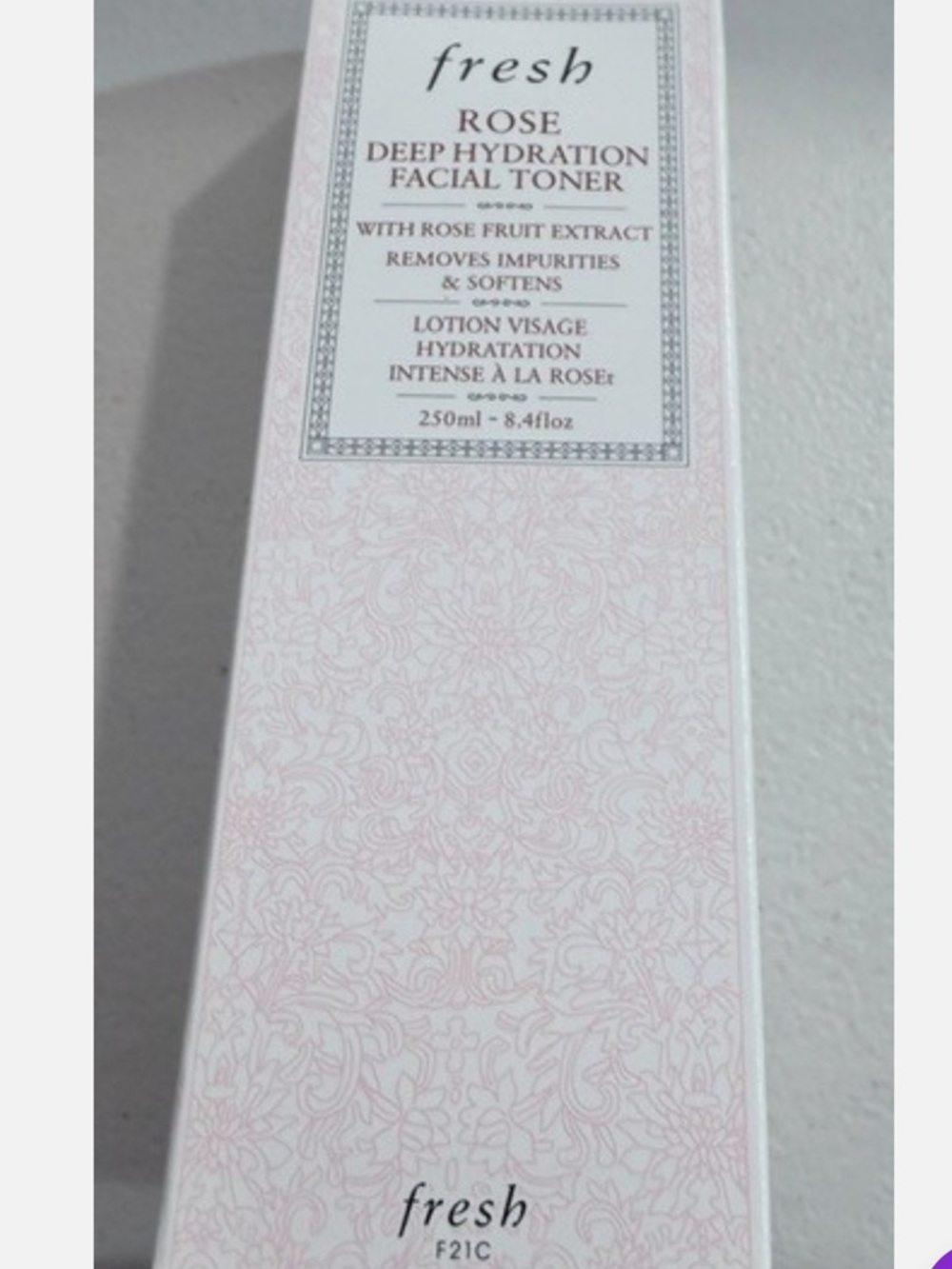 fresh Rose Deep Hydration Facial Toner - NEW IN BOX
